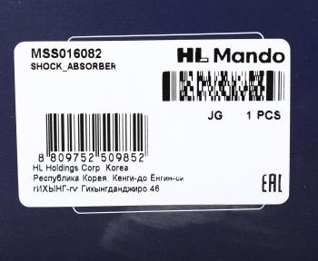 4 999 р. Амортизатор TOYOTA Yaris (05-) передний левый газовый MANDO MANDO mss016082  с доставкой в г. Кемерово. Увеличить фотографию 4