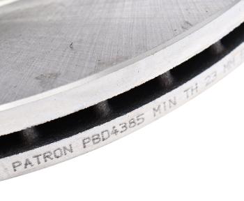 4 199 р. Диск тормозной MAZDA 3 (03-12) (2.0),5 (05-) (R16) передний (1шт.) PATRON PATRON pbd4385  с доставкой в г. Кемерово. Увеличить фотографию 5