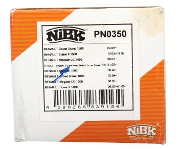 2 889 р. Колодки тормозные RENAULT Megane 2,Scenic 2 передние (4шт.) NIBK NIBK pn0350 NIBK pn0350  с доставкой в г. Кемерово. Увеличить фотографию 4