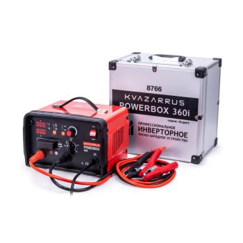 14 899 р. Устройство пуско-зарядное 12-24V40-800Ач360А в кейсе KVAZARRUS KVAZARRUS powerbox 360i  с доставкой в г. Кемерово. Увеличить фотографию 1
