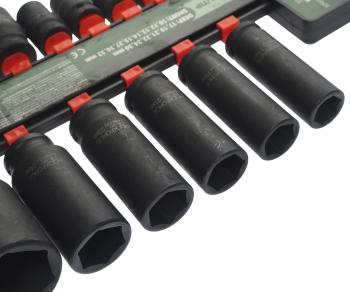 3 099 р. Набор головок ударных 12 комбинированных 14 предметов ROCKFORCE ROCKFORCE rf-4149mpb  с доставкой в г. Кемерово. Увеличить фотографию 3