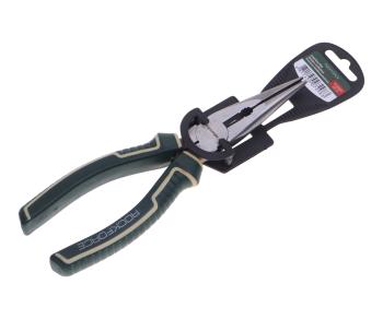 579 р. Тонкогубцы 200мм комбинированные с держателем ROCKFORCE ROCKFORCE rf-610200d  с доставкой в г. Кемерово. Увеличить фотографию 1