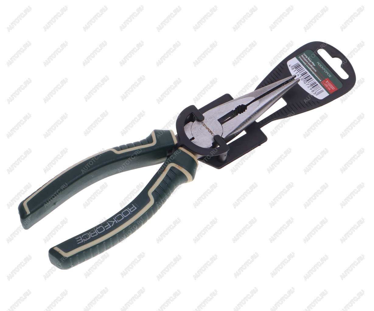 579 р. Тонкогубцы 200мм комбинированные с держателем ROCKFORCE ROCKFORCE rf-610200d  с доставкой в г. Кемерово