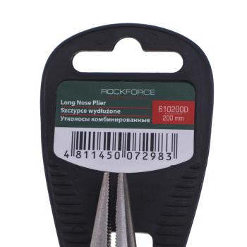 579 р. Тонкогубцы 200мм комбинированные с держателем ROCKFORCE ROCKFORCE rf-610200d  с доставкой в г. Кемерово. Увеличить фотографию 3