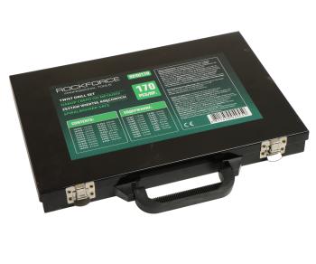 8 199 р. Набор сверл по металлу 1.0-10.0мм 170 предметов в кейсе ROCKFORCE ROCKFORCE rf-924u170  с доставкой в г. Кемерово. Увеличить фотографию 3