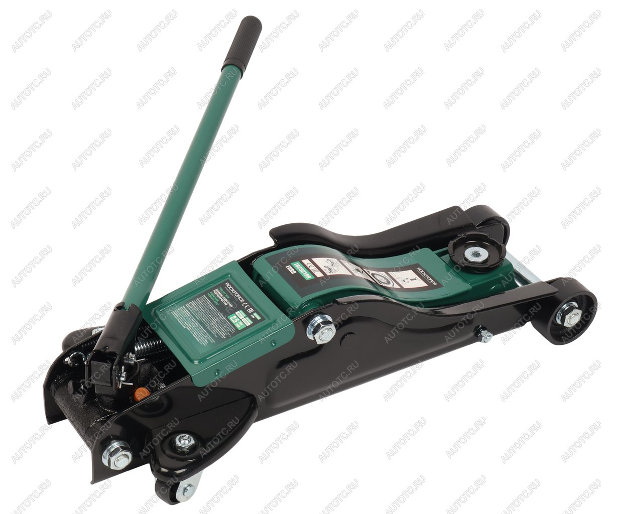 8 949 р. Домкрат подкатной 2.5т 89-359мм низкопрофильный ROCKFORCE ROCKFORCE rf-t825010reuro  с доставкой в г. Кемерово