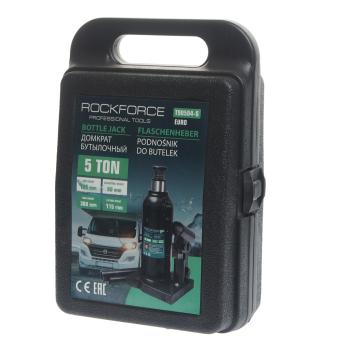 2 899 р. Домкрат бутылочный 5т 185-360мм с клапаном в кейсе ROCKFORCE ROCKFORCE rf-t90504s-euro  с доставкой в г. Кемерово. Увеличить фотографию 3