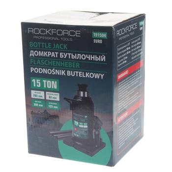 5 599 р. Домкрат бутылочный 15т 230-460мм с клапаном ROCKFORCE ROCKFORCE rf-t91504euro  с доставкой в г. Кемерово. Увеличить фотографию 3