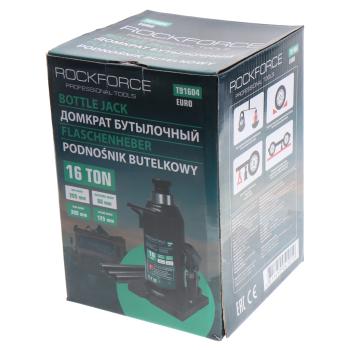 6 549 р. Домкрат бутылочный 16т 205-390мм с клапаном ROCKFORCE ROCKFORCE rf-t91604euro  с доставкой в г. Кемерово. Увеличить фотографию 5