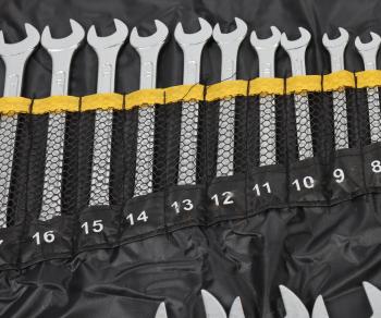 4 399 р. Набор ключей комбинированных 6-32мм 25 предметов на полотне WMC TOOLS WMC TOOLS wmc-5261p  с доставкой в г. Кемерово. Увеличить фотографию 4