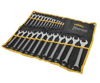 4 399 р. Набор ключей комбинированных 6-32мм 25 предметов на полотне WMC TOOLS WMC TOOLS wmc-5261p  с доставкой в г. Кемерово. Увеличить фотографию 2