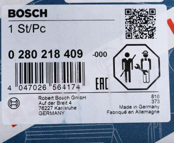 19 299 р. Датчик массового расхода воздуха LAND ROVER Range Rover (02-12) BOSCH BOSCH 0280218409 BOSCH 0280218409  с доставкой в г. Кемерово. Увеличить фотографию 6
