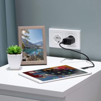 429 р. Устройство зарядное в розетку 2 USB TFN TFN tfn-wcrpd12w2ubk  с доставкой в г. Кемерово. Увеличить фотографию 6