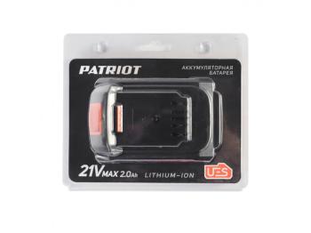 3 289 р. Аккумулятор для электроинструмента 21.0В 2.0Ач PATRIOT PATRIOT 180301122  с доставкой в г. Кемерово. Увеличить фотографию 6