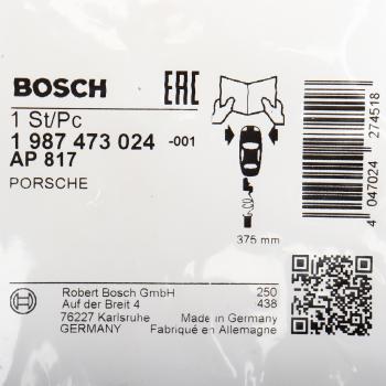 1 659 р. Датчик износа тормозных колодок PORSCHE 911 (05-) передний BOSCH BOSCH 1987473024 BOSCH 1987473024  с доставкой в г. Кемерово. Увеличить фотографию 5