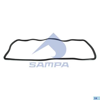 4 199 р. Молдинг VOLVO стекла лобового (уплотнитель) SAMPA SAMPA 032.479  с доставкой в г. Кемерово. Увеличить фотографию 1