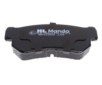 1 979 р. Колодки тормозные HYUNDAI Sonata 5,Getz,Tucson (04-) KIA Sportage (04-) задние (4шт.) MANDO MANDO mbf015202 MANDO mbf015202  с доставкой в г. Кемерово. Увеличить фотографию 3