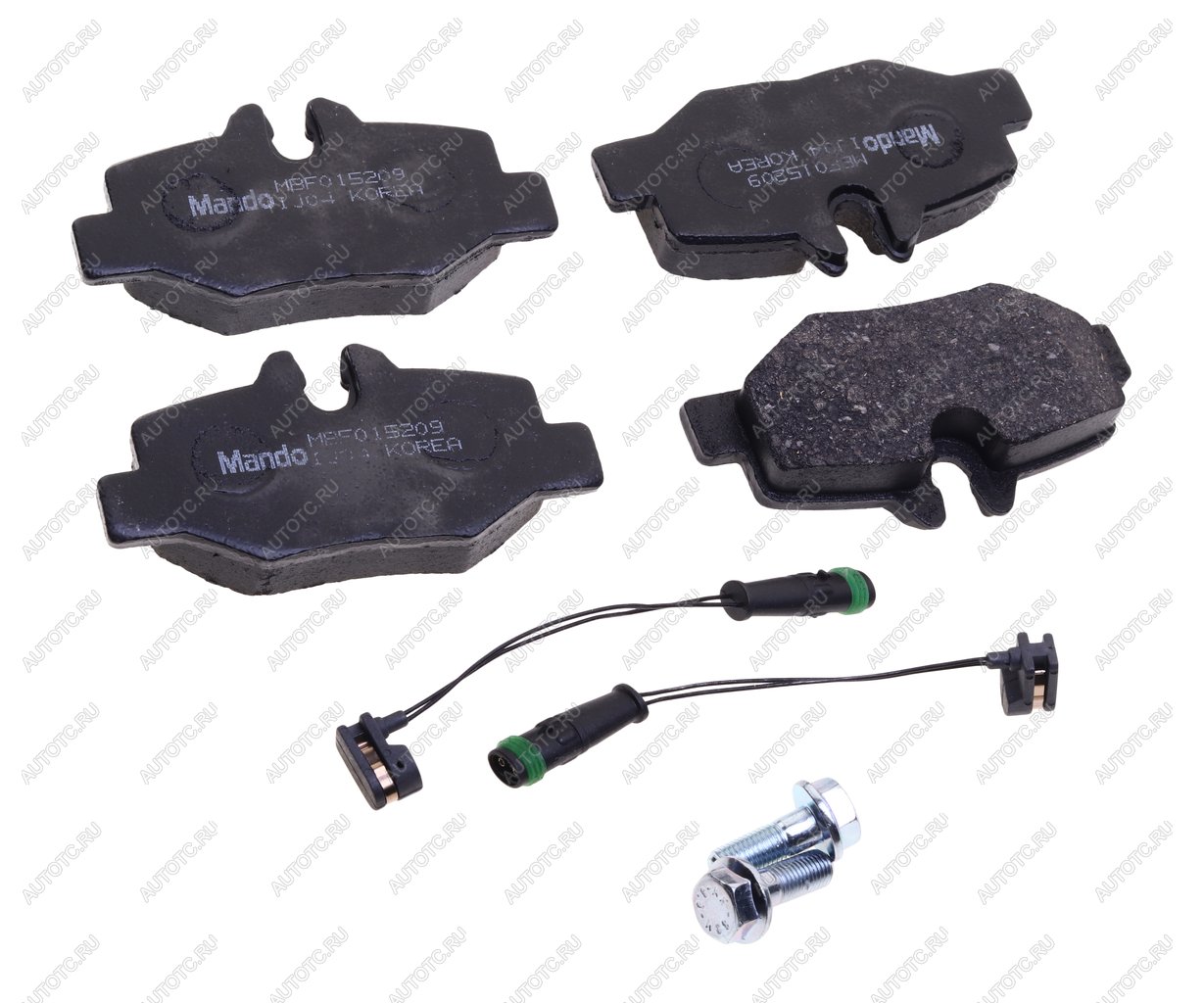 1 199 р. Колодки тормозные MERCEDES Viano,Vito (W639) задние (4шт.) MANDO MANDO mbf015209 MANDO mbf015209  с доставкой в г. Кемерово