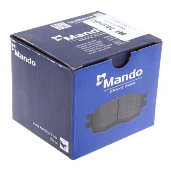 1 439 р. Колодки тормозные FORD Galaxy,Mondeo LAND ROVER Freelander задние (4шт.) MANDO MANDO mbf015232 MANDO mbf015232  с доставкой в г. Кемерово. Увеличить фотографию 4