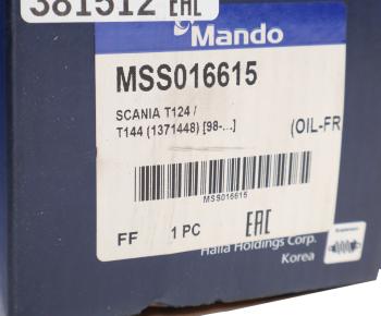 7 499 р. Амортизатор SCANIA 4 series передний (500869 14х63 16х50 20х50 IO) MANDO MANDO mss016615  с доставкой в г. Кемерово. Увеличить фотографию 6