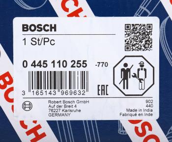 21 949 р. Форсунка HYUNDAI Accent (06-) KIA Ceed (06-) топливная BOSCH BOSCH 0445110255 BOSCH 0445110255  с доставкой в г. Кемерово. Увеличить фотографию 4