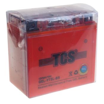 2 089 р. Аккумулятор TCS GEL 5Ач TCS 6ст5 yt5l-bs  с доставкой в г. Кемерово. Увеличить фотографию 3