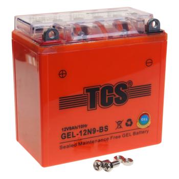 2 999 р. Аккумулятор TCS GEL 9Ач TCS 6ст9 gel-12n9-bs  с доставкой в г. Кемерово. Увеличить фотографию 1