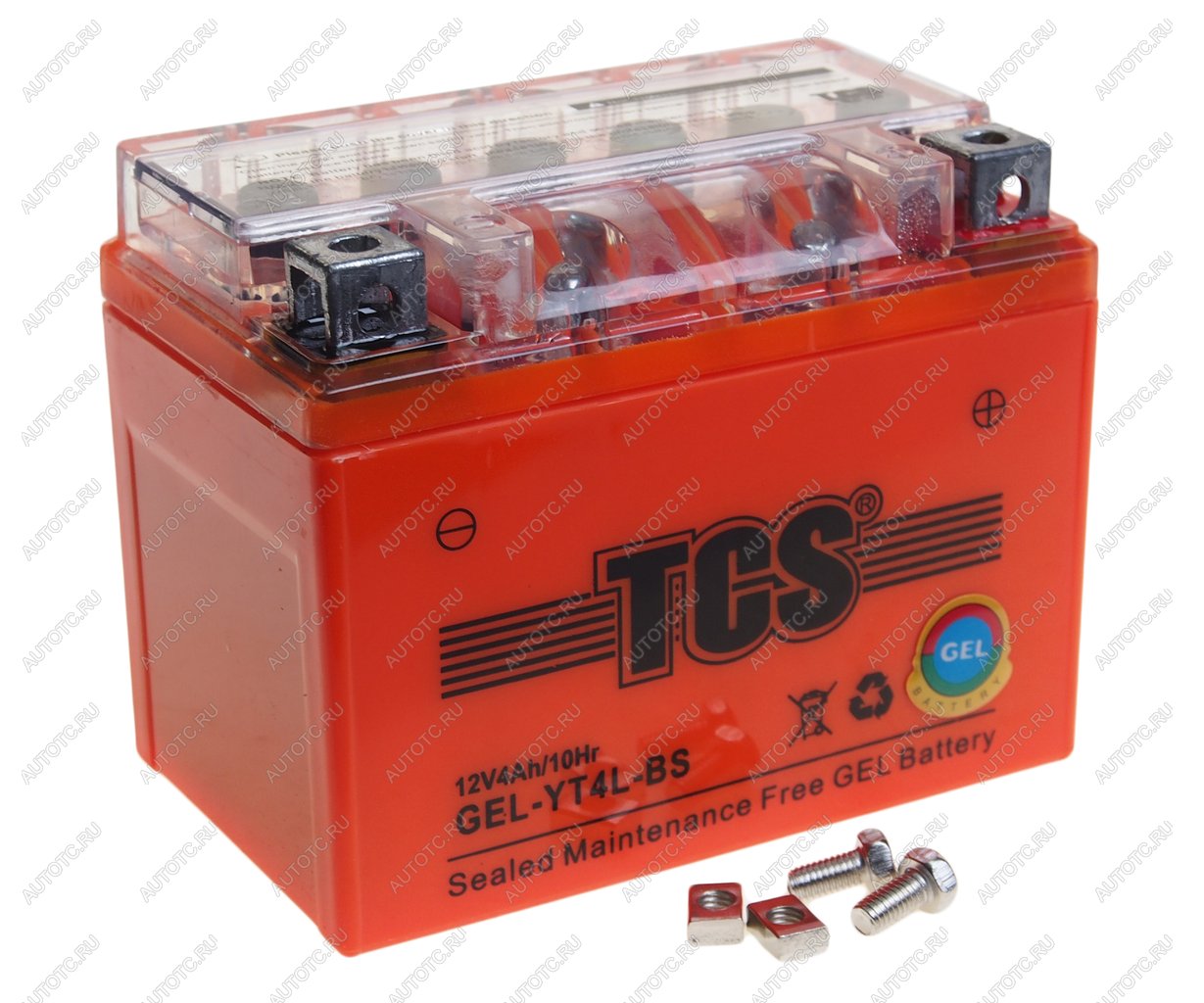 1 649 р. Аккумулятор TCS GEL 4Ач TCS 6ст4 yt4l-bs  с доставкой в г. Кемерово