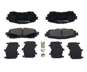 2 259 р. Колодки тормозные MAZDA 6 (12-) передние (4шт.) MANDO MANDO mbf015646 MANDO mbf015646  с доставкой в г. Кемерово. Увеличить фотографию 1