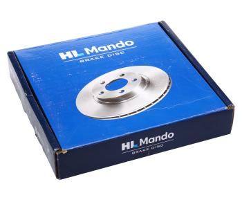 1 759 р. Диск тормозной HYUNDAI Elantra (98-),Sonata (98-),Coupe (98-) передний (1шт.) MANDO MANDO mbc030150  с доставкой в г. Кемерово. Увеличить фотографию 4