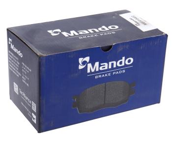 4 899 р. Колодки тормозные BMW X5 E53 (02-) (4.44.8) передние (4шт.) MANDO MANDO mbf015402  с доставкой в г. Кемерово. Увеличить фотографию 5