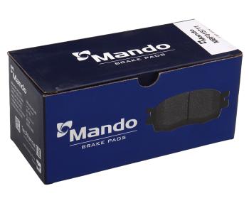 2 279 р. Колодки тормозные MITSUBISHI Colt (04-12) передние (4шт.) MANDO MANDO mbf015711 MANDO mbf015711  с доставкой в г. Кемерово. Увеличить фотографию 4