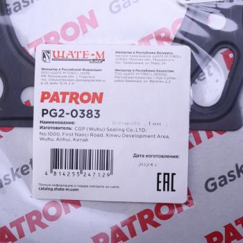 1 399 р. Прокладка головки блока MITSUBISHI Lancer (00-),Mirage PATRON PATRON pg20383  с доставкой в г. Кемерово. Увеличить фотографию 3