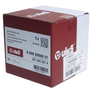 439 р. Крышка распределителя VW Passat (85-96) AUDI 80 (84-96) зажигания VIKA VIKA 99050066801  с доставкой в г. Кемерово. Увеличить фотографию 4