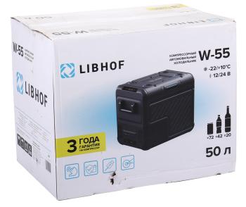 40 999 р. Автохолодильник 50л 50.2х67х40.5см компрессорный 12-24-220V 50W металл, пластик 17кг LIBHOF LIBHOF libw55  с доставкой в г. Кемерово. Увеличить фотографию 7