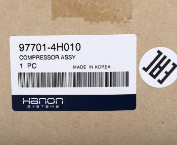 24 999 р. Компрессор HYUNDAI Starex H-1 (09-) (2.5) кондиционера HCC (HANON) HCC 97701-4h010  с доставкой в г. Кемерово. Увеличить фотографию 6