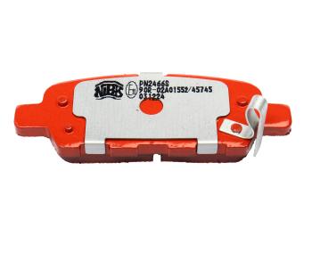 3 799 р. Колодки тормозные NISSAN X-Trail,Qashqai,Murano INFINITI FX35,45 задние (Sport) (4шт.) NIBK NIBK pn2466s NIBK pn2466s  с доставкой в г. Кемерово. Увеличить фотографию 4