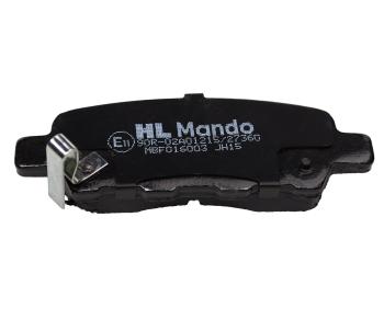 1 839 р. Колодки тормозные NISSAN Juke,Teana (J32) задние (4шт.) MANDO MANDO mbf016003 MANDO mbf016003  с доставкой в г. Кемерово. Увеличить фотографию 4