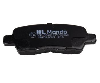 1 839 р. Колодки тормозные NISSAN Juke,Teana (J32) задние (4шт.) MANDO MANDO mbf016003 MANDO mbf016003  с доставкой в г. Кемерово. Увеличить фотографию 3