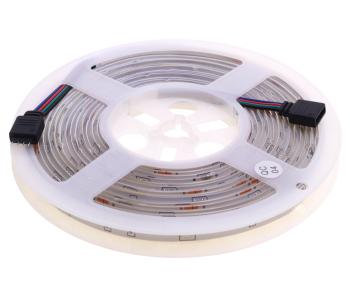 1 199 р. Лента светодиодная гибкая 12W 5м IP65 12V RGB цветная, пульт управления GRISARD ELECTRIC GRISARD ELECTRIC gre-002-0121  с доставкой в г. Кемерово. Увеличить фотографию 3