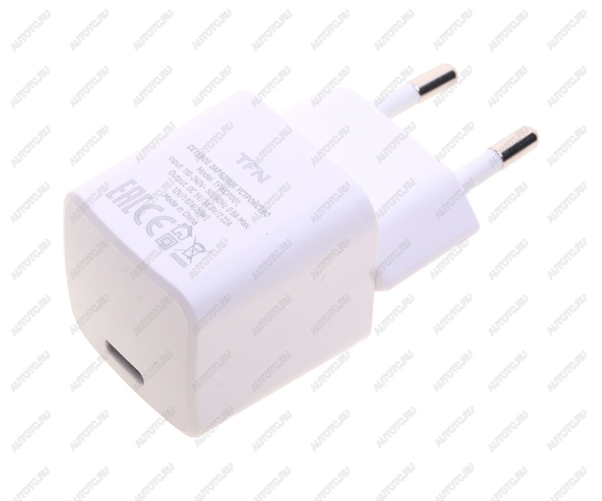 649 р. Устройство зарядное в розетку 1USB TFN TFN tfn-wcrpd09  с доставкой в г. Кемерово