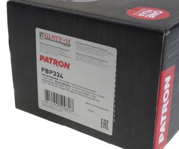 3 599 р. Колодки тормозные CHEVROLET Malibu (16-20) передние (4шт.) PATRON PATRON pbp334  с доставкой в г. Кемерово. Увеличить фотографию 3
