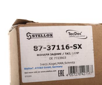 1 379 р. Фонарь задний KRONE KOEGEL MERCEDES левый STELLOX STELLOX 87-37116-sx  с доставкой в г. Кемерово. Увеличить фотографию 4