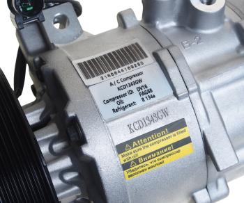 30 999 р. Компрессор HYUNDAI кондиционера KRAUF KRAUF kcd1343gw  с доставкой в г. Кемерово. Увеличить фотографию 4