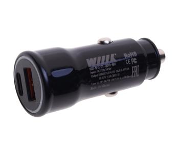489 р. Устройство зарядное в прикуриватель 1USB + 1 Type C 12V WIIIX WIIIX ucc-5-2-01-qcpd-ant  с доставкой в г. Кемерово. Увеличить фотографию 1