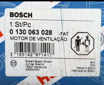 10 649 р. Мотор отопителя BOSCH BOSCH 0130063028  с доставкой в г. Кемерово. Увеличить фотографию 4