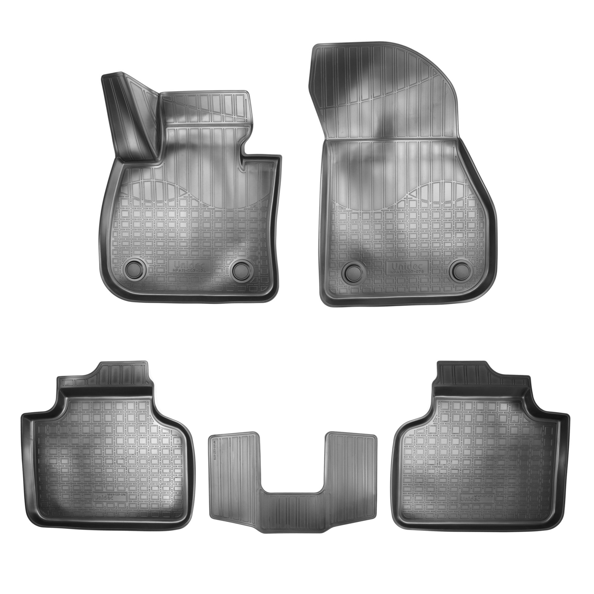 2 799 р. Коврики салонные (Active Tourer) Norplast Unidec  BMW 2 серия  U06 (2021-2025) (черные)  с доставкой в г. Кемерово
