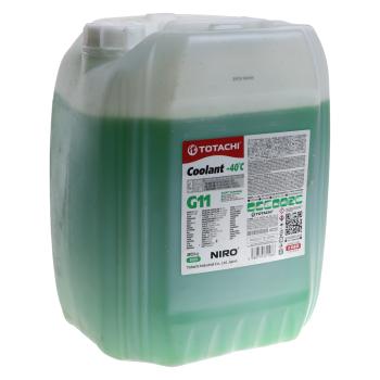 3 479 р. Антифриз зеленый -40C 20кг G11 NIRO Coolant TOTACHI TOTACHI 43220  с доставкой в г. Кемерово. Увеличить фотографию 1