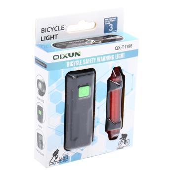 1 239 р. Фонарь велосипедный набор USB кабель с аккумулятором 600mAh Led NO NAME qx-t1198  с доставкой в г. Кемерово. Увеличить фотографию 6
