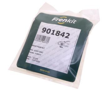 1 039 р. Пластина NISSAN Tiida (07-) колодок тормозных передних противоскрипная FRENKIT FRENKIT 901842  с доставкой в г. Кемерово. Увеличить фотографию 3